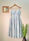 neel phool dress