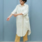 Corn Checks Collared Kurta