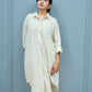 Corn Checks Collared Kurta
