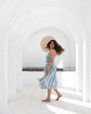neel bageecha skirt set