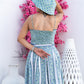 neel bageecha skirt set