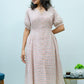 Inkberry Grid Snow White Frock