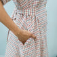 Inkberry Grid Snow White Frock